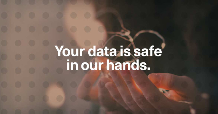 Your data is safe in our hands
