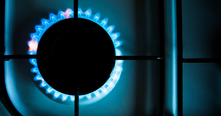 Live gas hob