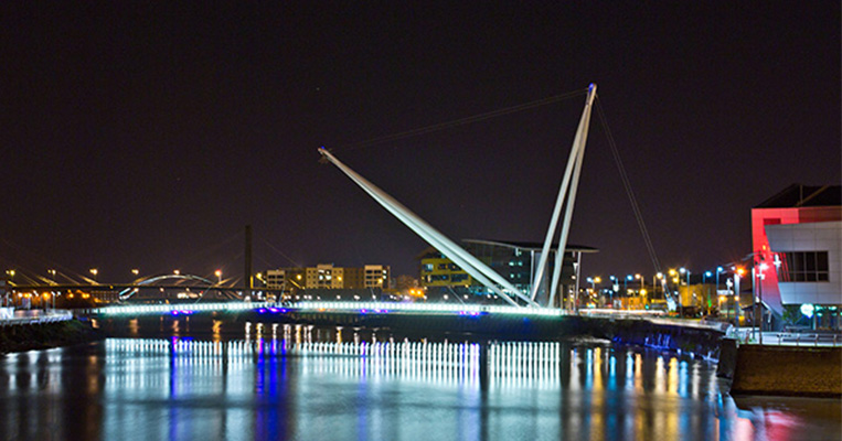 Newport Walkway Bridge, South Wales