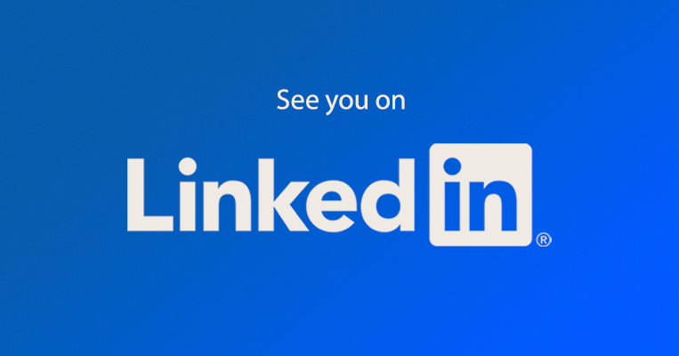 See you on LinkedIn