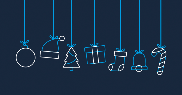 Christmas illustration for Gateway Brochure