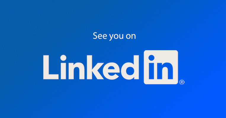 See you on LinkedIn