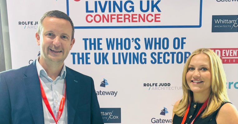 Gateway employees at Living UK Conference