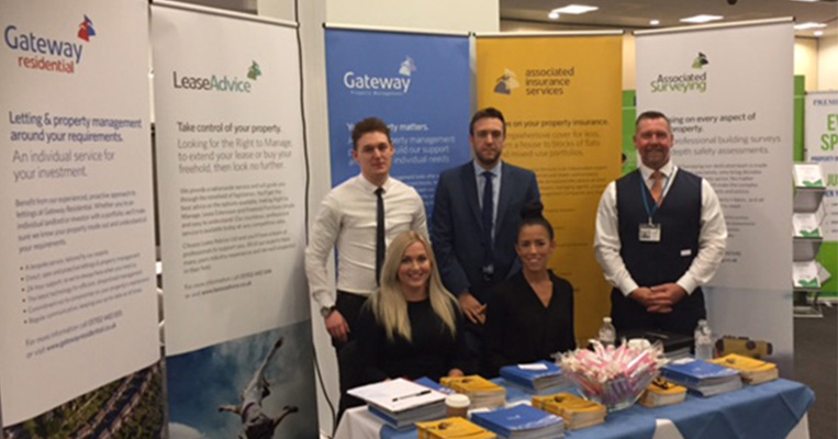 Gateway employees at National Landlord Investment Show