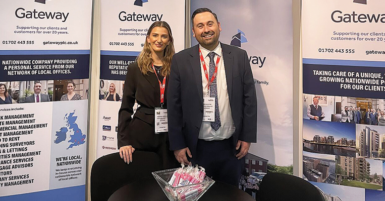 Gateway employees at careers fair in London